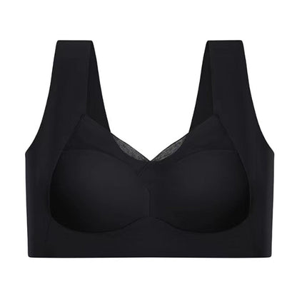 Soutien-gorge push-up femme – Sans couture – Maintien total – Bretelles larges respirantes