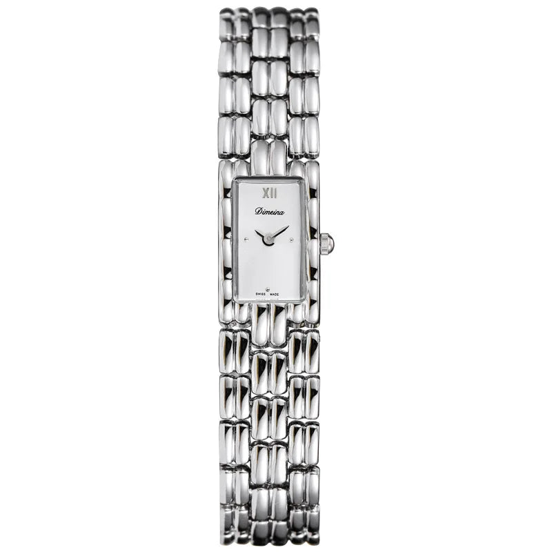 Amélie Montre Rectangle Prestige | Élégante Montre Femme