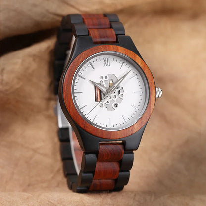 Henri Montre Quartz Bois | Analogique Montre