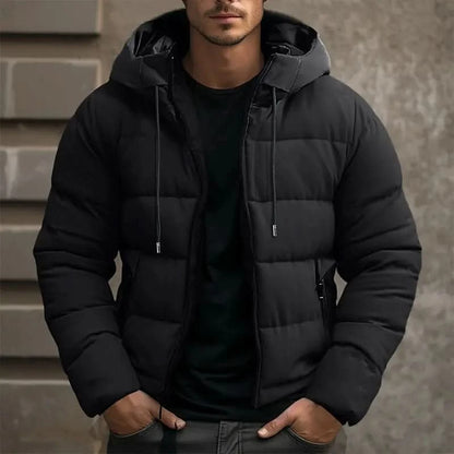Chaud, sophistiqué et fonctionnel doudoune classique pour homme