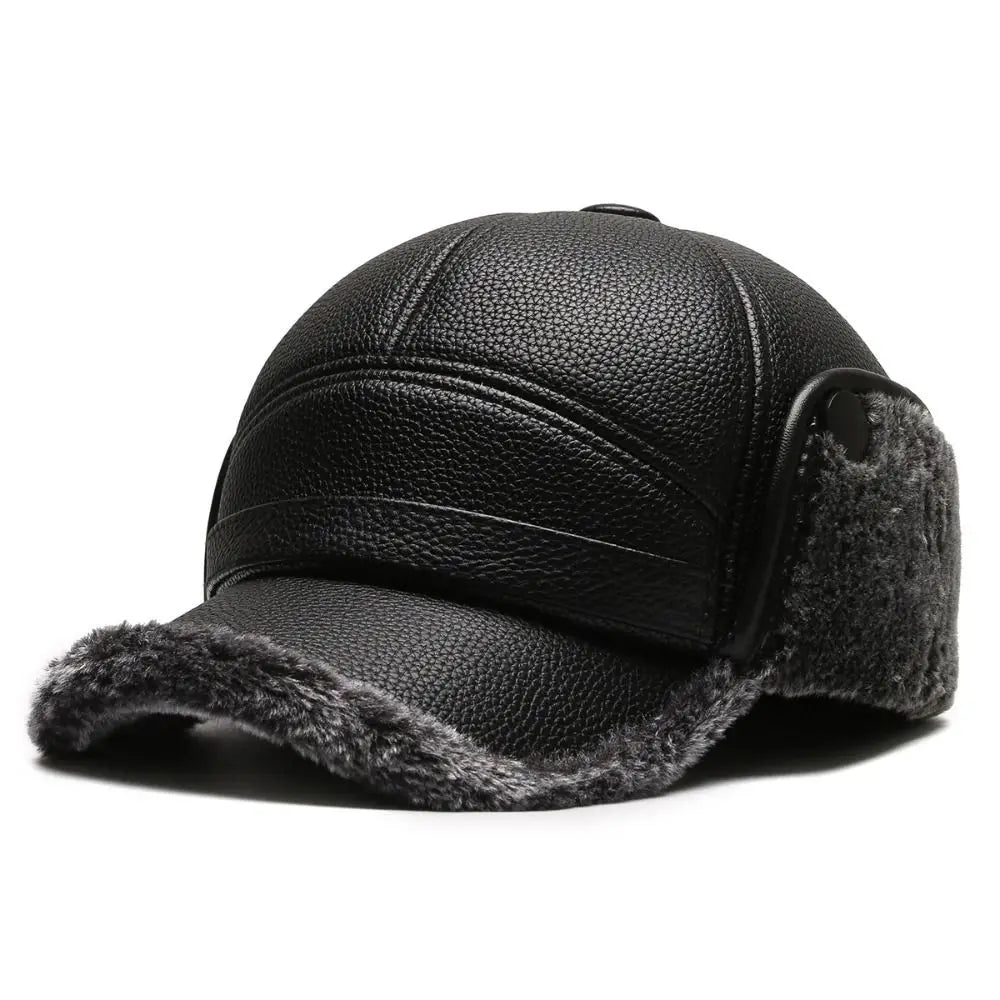 Henri Chapeau en Cuir | Homme Chapeau