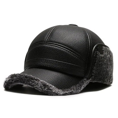 Henri Chapeau en Cuir | Homme Chapeau