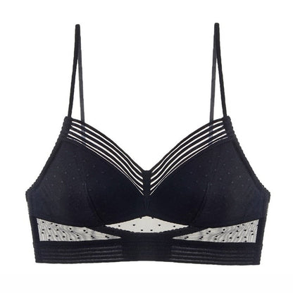 Soutien-gorge femme – Dos nu – Coupe fine sans coutures – Détails en mesh respirant
