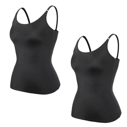 Débardeur Femme – Coupe Ajustée – Sans Coutures – Tissu Stretch Respirant