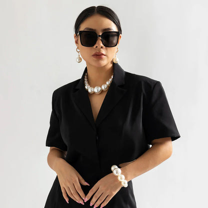 Élodie Ensemble Deux Pièces Perles | Ensemble Deux Pièces Bijoux