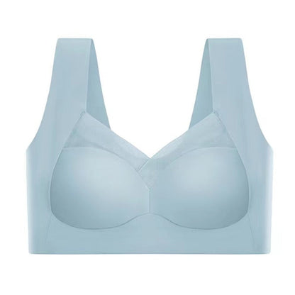 Soutien-gorge push-up femme – Sans couture – Maintien total – Bretelles larges respirantes
