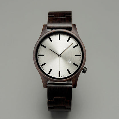 Arthur Montre Quartz En Bois | Élégante Montre Homme