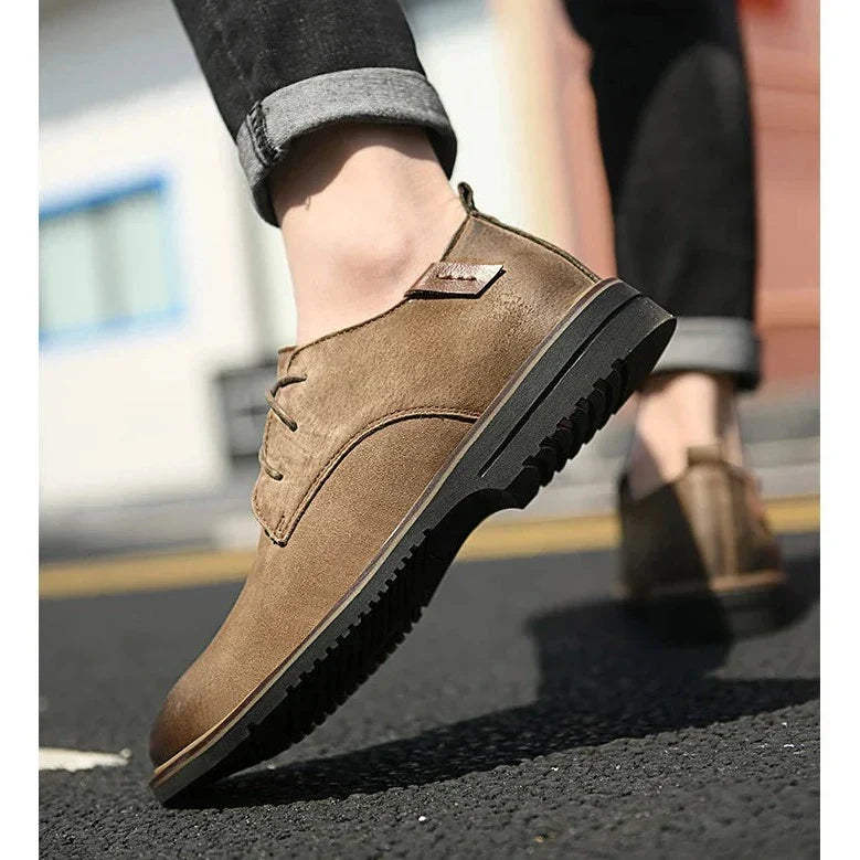 Chaussures Richelieu Homme – Cuir Lisse – Lacets Fermés – Coupe Classique Élégante