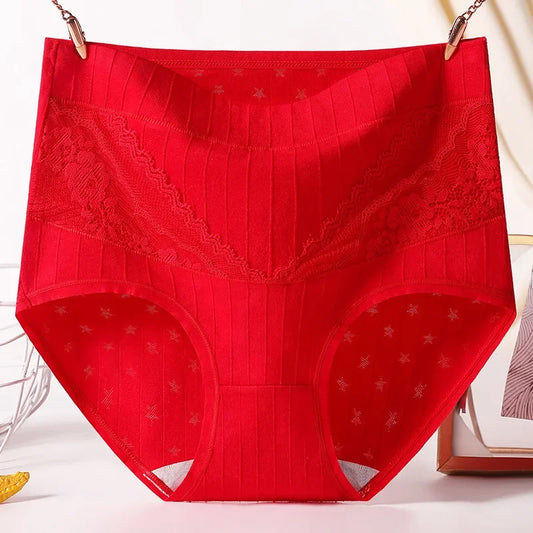 Culotte taille haute femme – Fibres naturelles – Coupe ajustée – Dentelle élégante