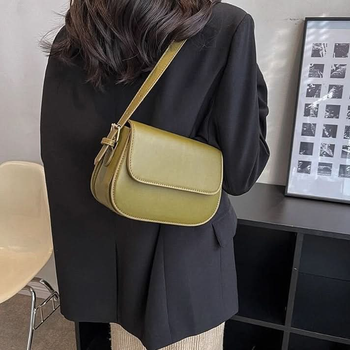 Sac à Bandoulière Classique Marron, Élégant, Pratique et Intemporel pour Femme