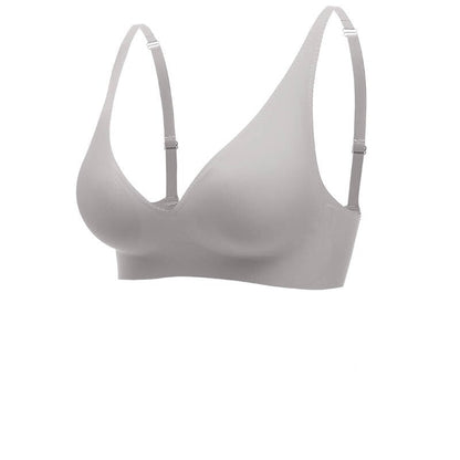 Soutien-gorge femme – Sans coutures – Encolure en V – Bretelles larges – Confort respirant