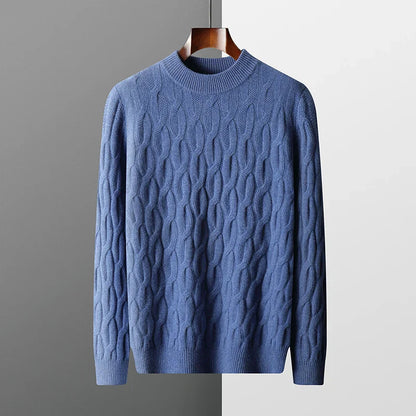 Georges Pull Jacquard Cashmere | Confort Pull