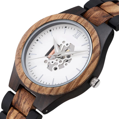Henri Montre Quartz Bois | Analogique Montre