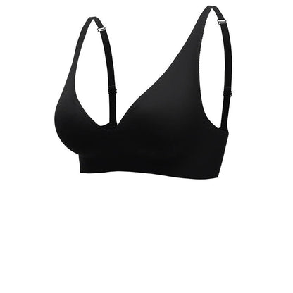 Soutien-gorge femme – Sans coutures – Encolure en V – Bretelles larges – Confort respirant