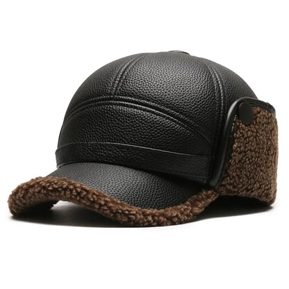 Henri Chapeau en Cuir | Homme Chapeau