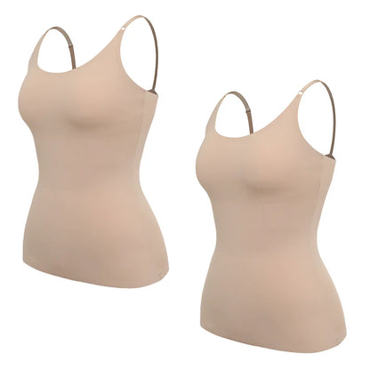 Débardeur Femme – Coupe Ajustée – Sans Coutures – Tissu Stretch Respirant