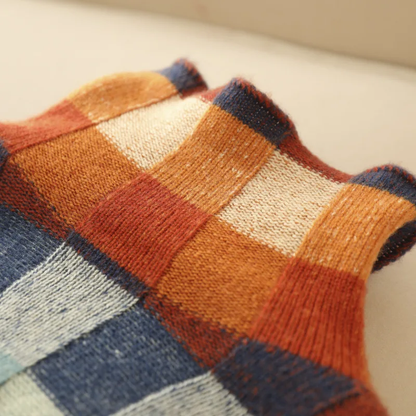 Pull Cozy Color Block, Chic, Confortable et Moderne pour Femmes