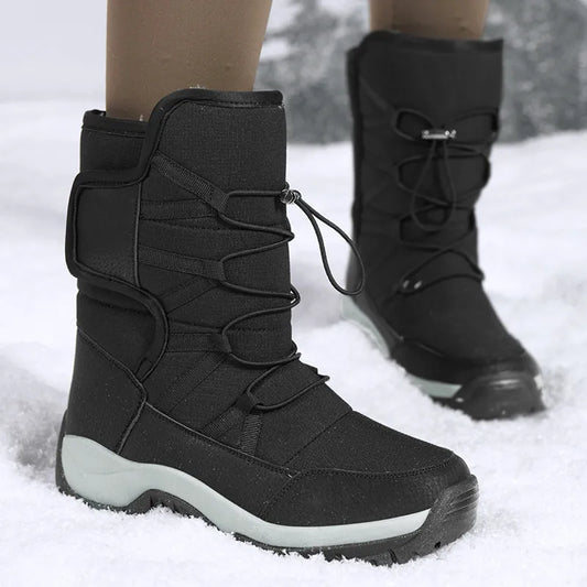 Bottes homme – Mi-mollet – Imperméables – Semelle crantée – Isolation chaude
