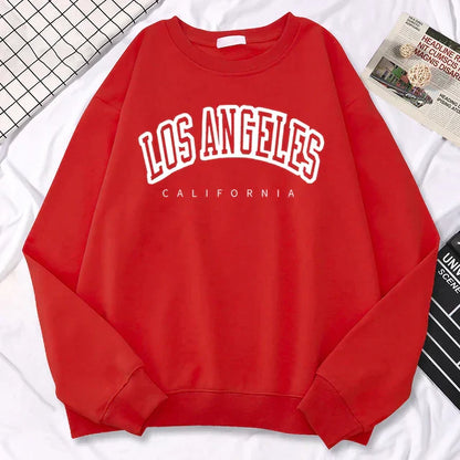 Sweatshirt femme oversize – coton – imprimé graphique – col rond – coupe ample