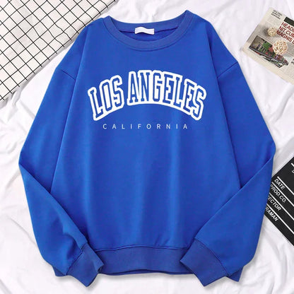 Sweatshirt femme oversize – coton – imprimé graphique – col rond – coupe ample