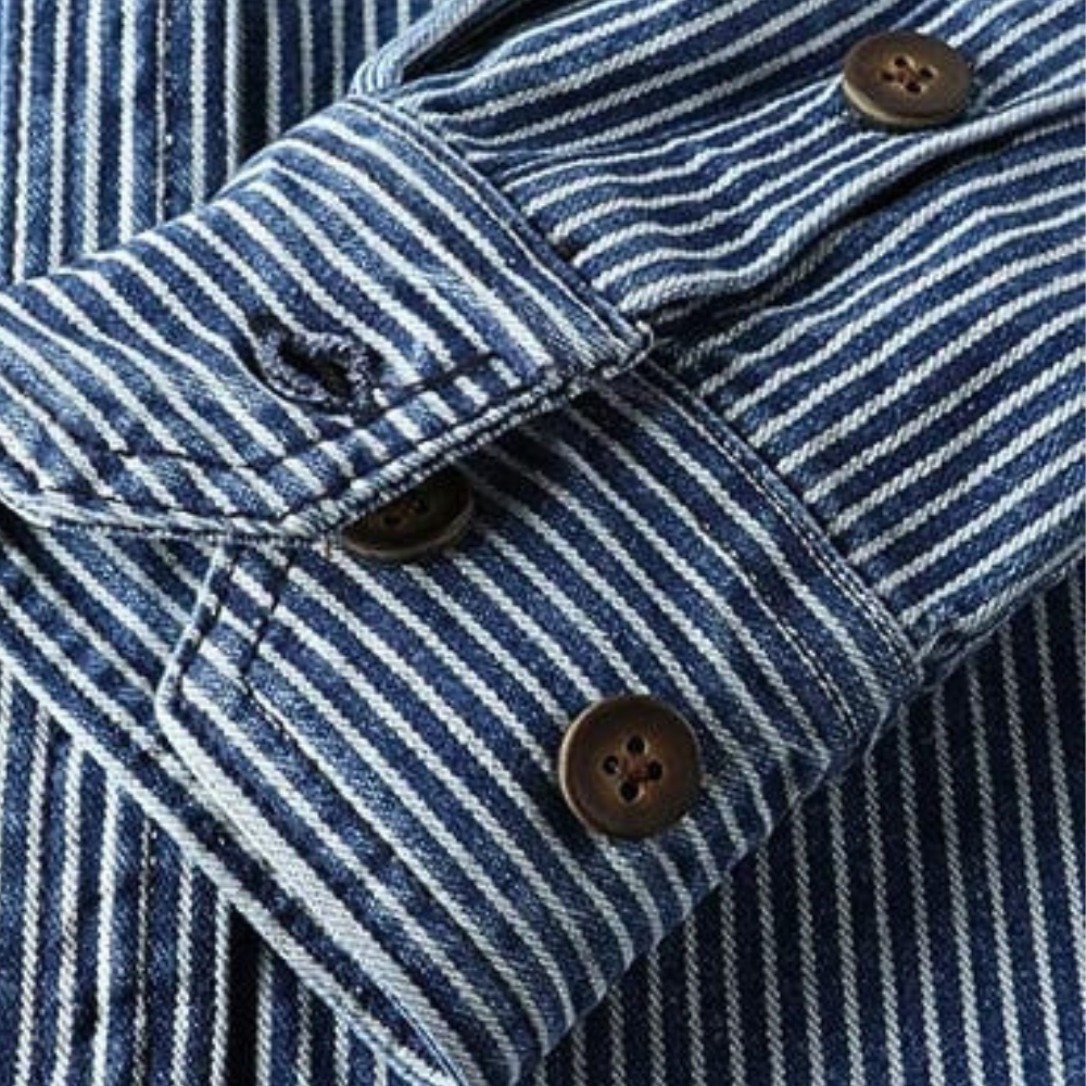 Chemise Homme - Velours Côtelé - Manches Longues - Poches Poitrine - Boutonnée