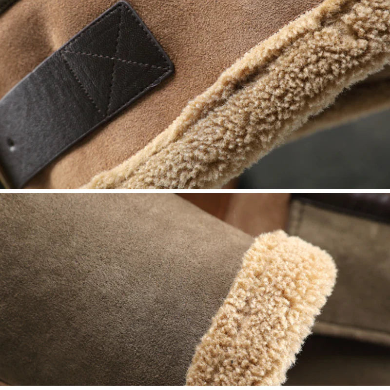 Thomas En Suede Veste Cintrée | Douceur Confortable Veste