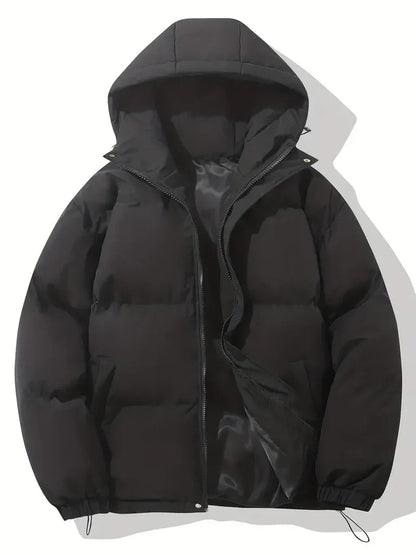 Veste à capuche femme – Coupe oversize – Matelassée chaude – Antivent casual