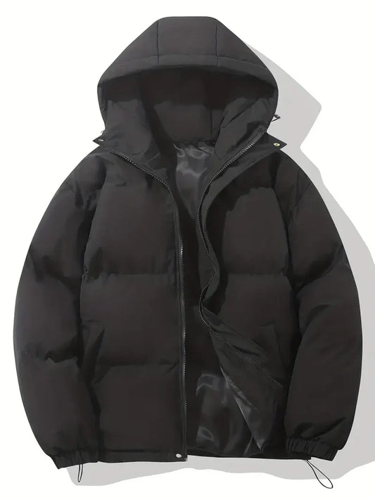 Veste à capuche femme – Coupe oversize – Matelassée chaude – Antivent casual