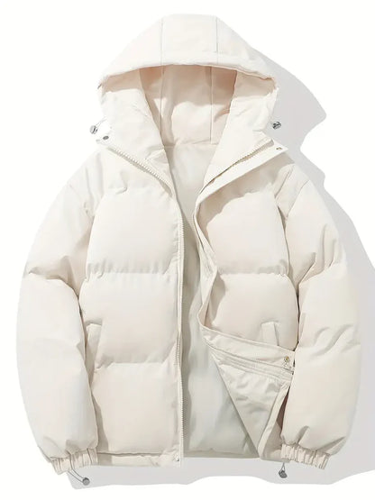 Veste à capuche femme – Coupe oversize – Matelassée chaude – Antivent casual