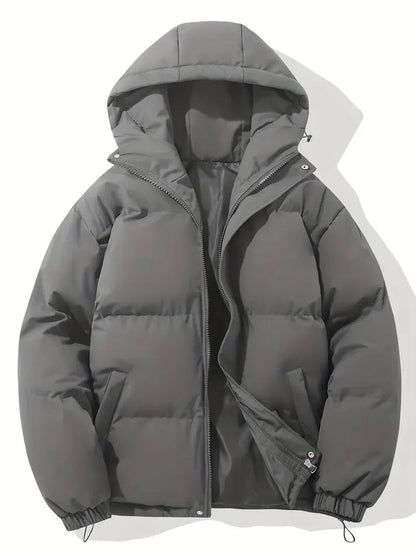 Veste à capuche femme – Coupe oversize – Matelassée chaude – Antivent casual