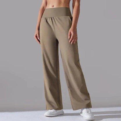 Pantalon de yoga à jambes larges et évasé - Confortable et extensible