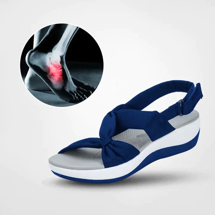 Sandales Orthopédiques Femme - Semelle Confortable - Bride Ajustable - Léger et Stable