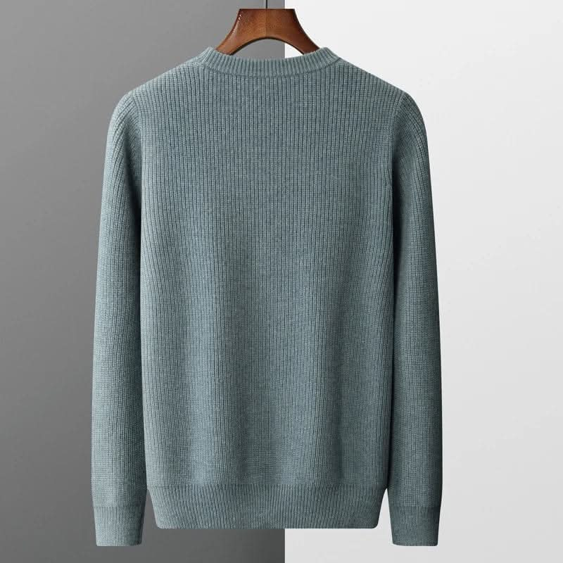 Pull en Tricot Câblé Douillet, Polyvalent et Élégant pour Hommes