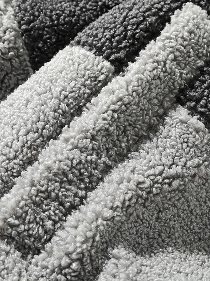 Henri Summit Sherpa Veste Oversize | Bordure en Sherpa Veste