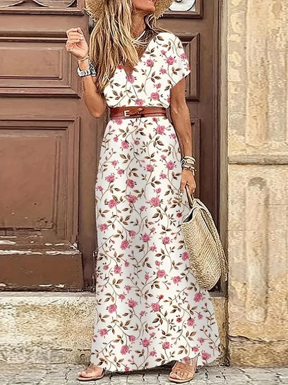 Marta - Magnifique robe aux motifs de créateurs