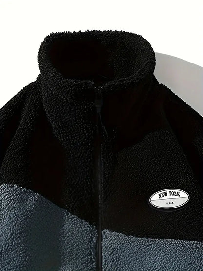 Henri Summit Sherpa Veste Oversize | Bordure en Sherpa Veste