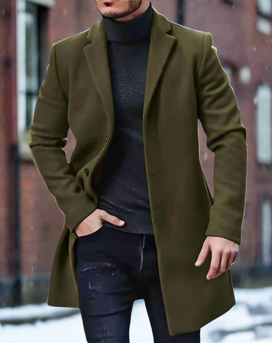 Manteau long pour homme