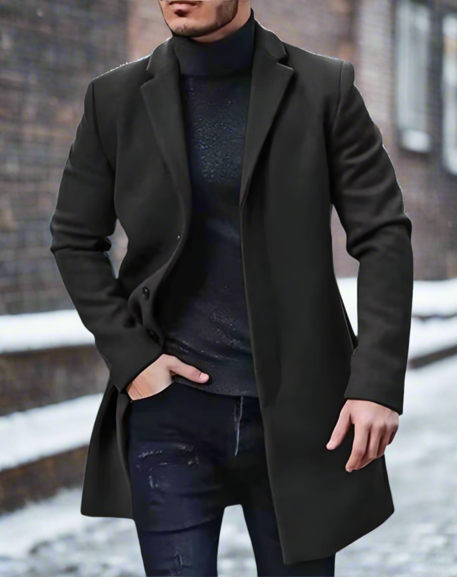 Manteau long pour homme