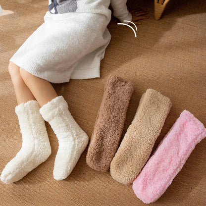 Sophie Chaussettes Douces en Velours | Chaussons Confort Maison