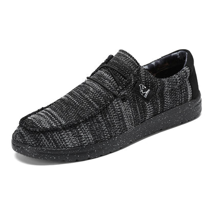 Mocassins décontractés pour hommes - Coupe confortable - Design léger - Tissu respirant - Style à enfiler