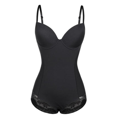 Body femme – Coupe moulante – Maintien poitrine – Finition dentelle – Sans couture