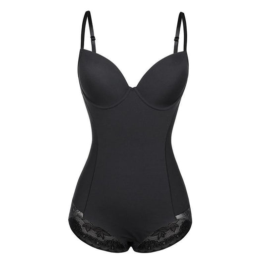 Body femme – Coupe moulante – Maintien poitrine – Finition dentelle – Sans couture