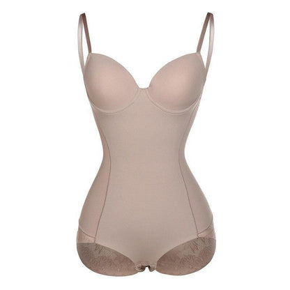 Body femme – Coupe moulante – Maintien poitrine – Finition dentelle – Sans couture