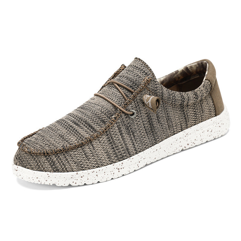 Mocassins décontractés pour hommes - Coupe confortable - Design léger - Tissu respirant - Style à enfiler