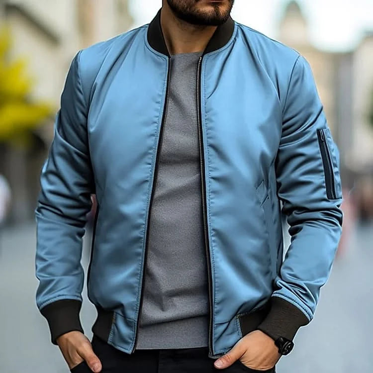 Blouson aviateur élégant, moderne et classique pour hommes