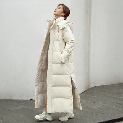 Veste d'hiver élégante, coupe-vent et chaude pour femme