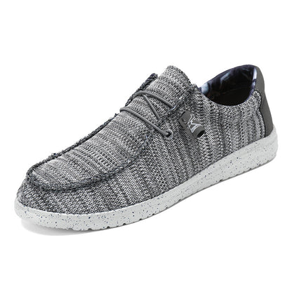 Mocassins décontractés pour hommes - Coupe confortable - Design léger - Tissu respirant - Style à enfiler