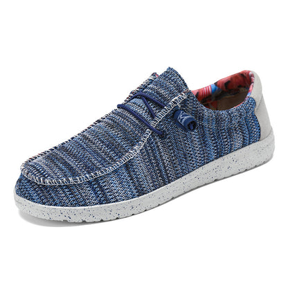 Mocassins décontractés pour hommes - Coupe confortable - Design léger - Tissu respirant - Style à enfiler