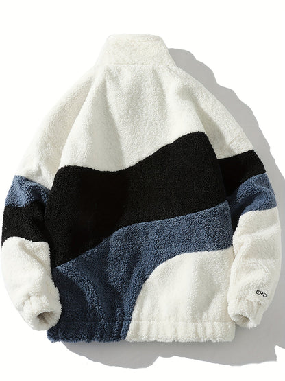 Henri Summit Sherpa Veste Oversize | Bordure en Sherpa Veste