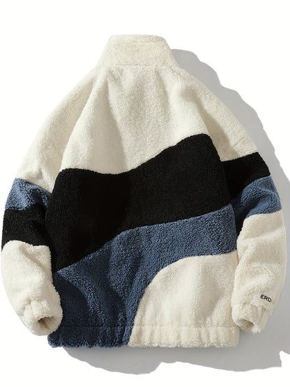 Henri Summit Sherpa Veste Oversize | Bordure en Sherpa Veste